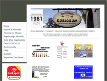 Tablet Screenshot of kuriosum.com